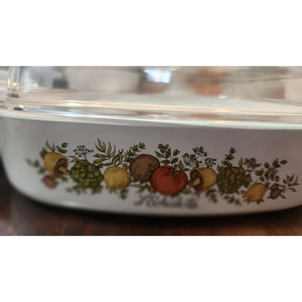 CorningWare L'Echalote La Marjolaine Casserole Set Cottagecore Grandmacore‎